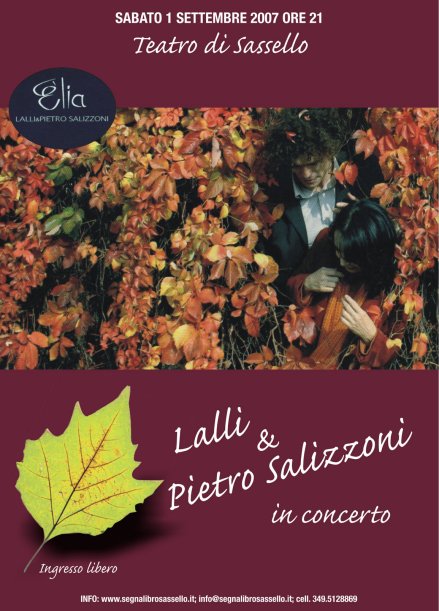 Concerto Lalli e Pietro Salizzoni